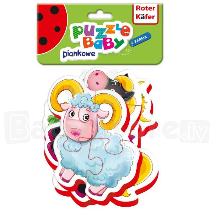 Baby-Puzzle ферма. Головоломка пираты Vladi Toys.