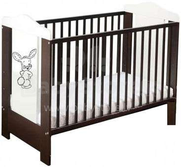 BoboBaby Ella Bunny Art.22899 Venge 109  деткая кроватка для малышей,120х60см