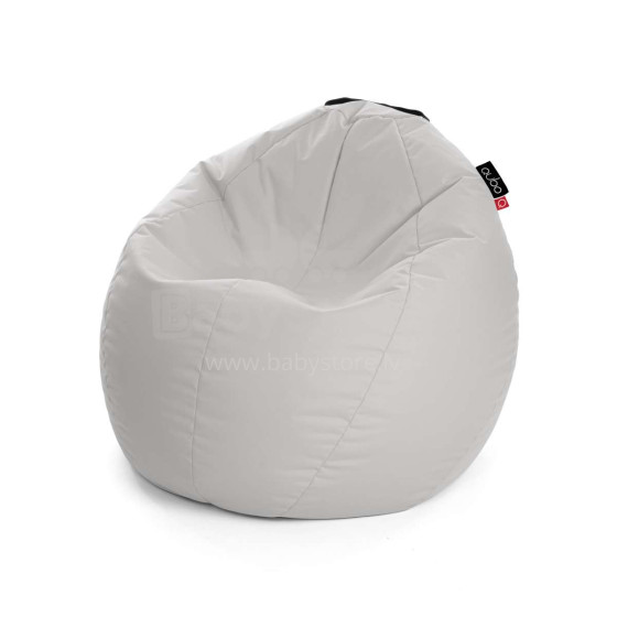 Qubo™ Comfort 80 Silver Pop Art.108163 Augstas kvalitātes krēsls Bean Bag