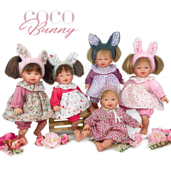 Spanish Doll Coco Bunny Art.07041  Moderna lelle