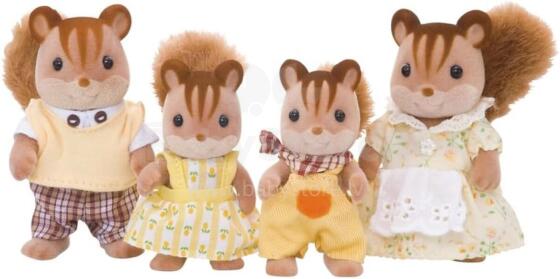 Sylvanian Families Riešutinių voverių šeima Art.4172