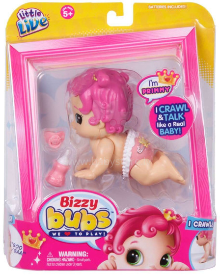 Briedžiai Maži gyvi Bizzy Bubs "Creepy Baby"