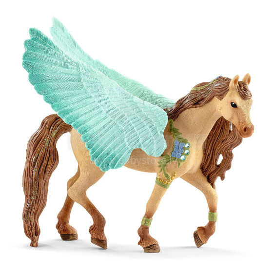 SCHLEICH BAYALA Pegasa zirgs ar rotaslietu