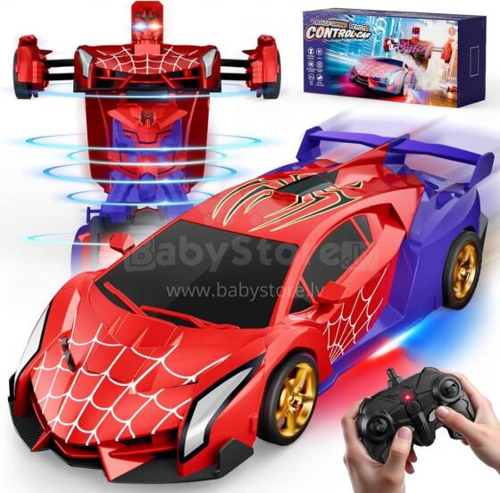 Remote Controlled Car Transform Art.128175 Nuotoliniu būdu valdomas transformuojamas automobilis