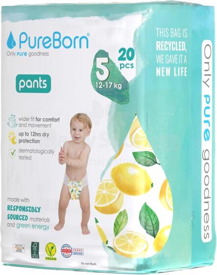 Pureborn  Organic Bamboo Pants Art.132347