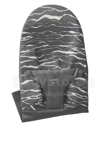 Babybjorn Fabric Seat Cotton Art.133725 Anthracite/Landscape print  Чехол для шезлонгa