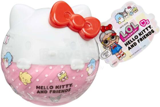L.O.L. Surprise Loves Hello Kitty Art.154429  кукла , 7,6 см