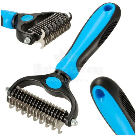 Ikonka Art.KX4248 Brush trimmer hair comb for dog cat pets