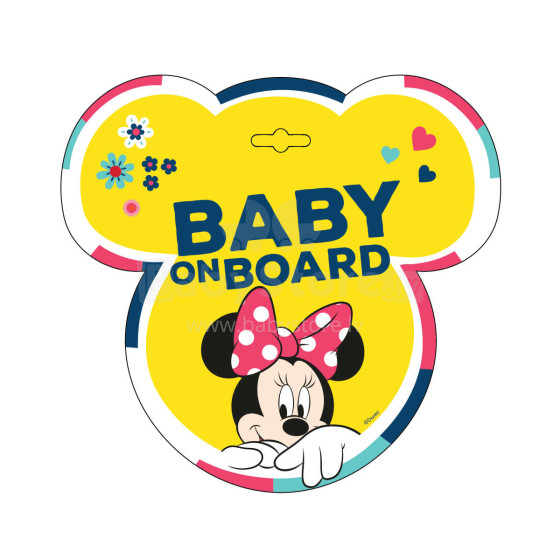 BABY ON BOARD MINNIE