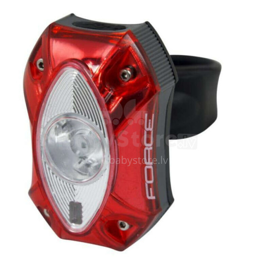 Velo lukturis Force 1 CREE LED 60LM USB aizmugurējais