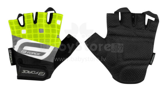 Cimdi Force Square Electro Yellow /Black XXL izm.