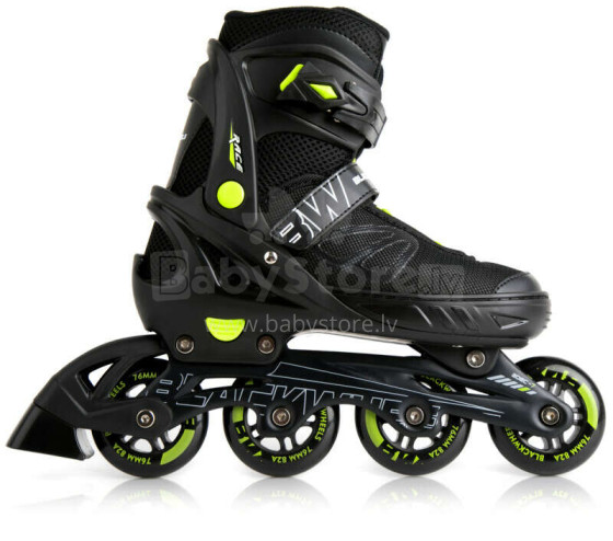 Skrituļslidas Blackwheels Sonic, Green/Black 37-40 maināms izmērs