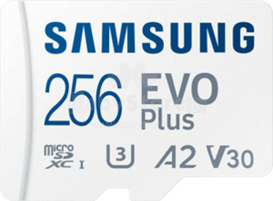 MEMORY MICRO SDXC EVO+ 256GB/V30 W/A MB-MC256KA/EU SAMSUNG