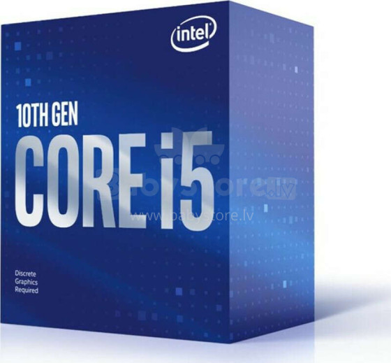 Intel Core i5-10400F procesors, 2,9 GHz, 12 MB, BOX (BX8070110400F)