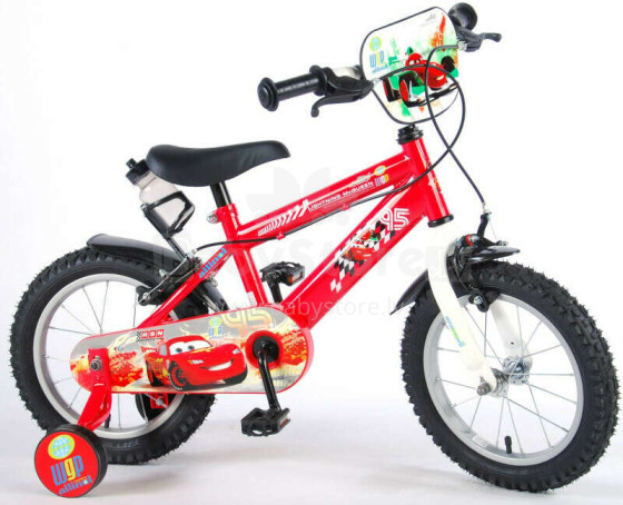 Детский велосипед Disney Cars Children's Bicycle Red (Размер колёс: 14”)