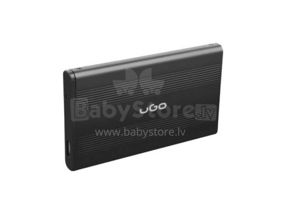 ВНЕШНИЙ КОРПУС UGO 2,5 ДЮЙМА (SATA, USB 2.0, АЛЮ)