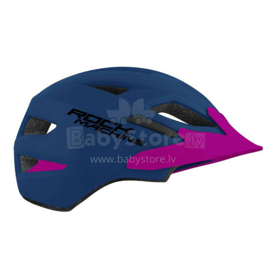 Aizsargķivere Rock Machine Fly Blue/Purple XS/S (52-56 cm)