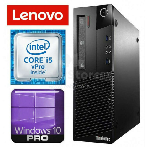 Personālais dators Lenovo M93 SFF i5-4570 8GB 960SSD W10Pro