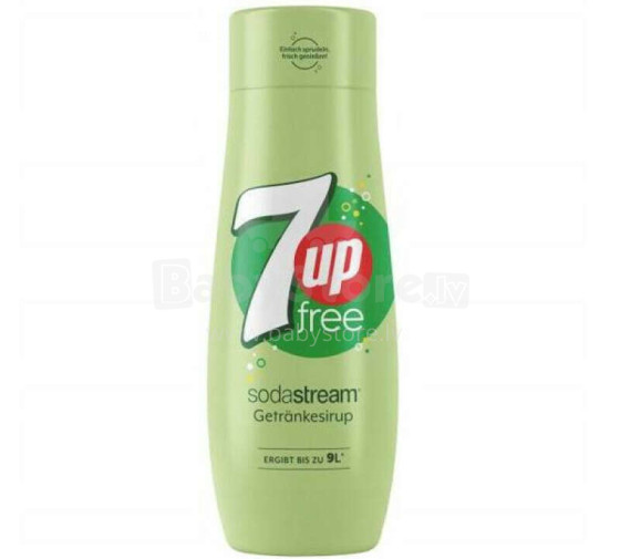 SodaStream 7UP FREE ZERO 440ml gāzēts sīrups