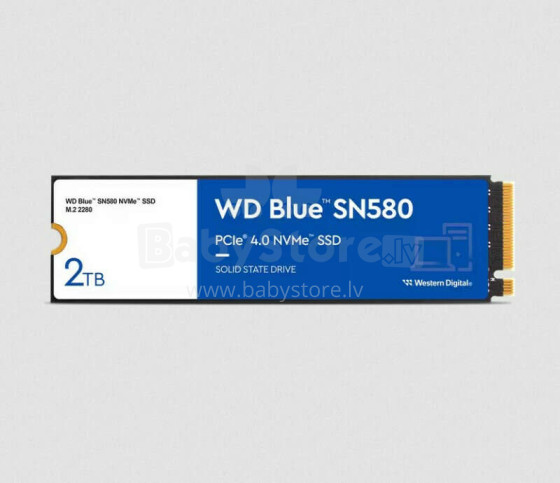 Western Digital Blue SN580 M.2 2 ТБ PCI Express 4.0 TLC NVMe