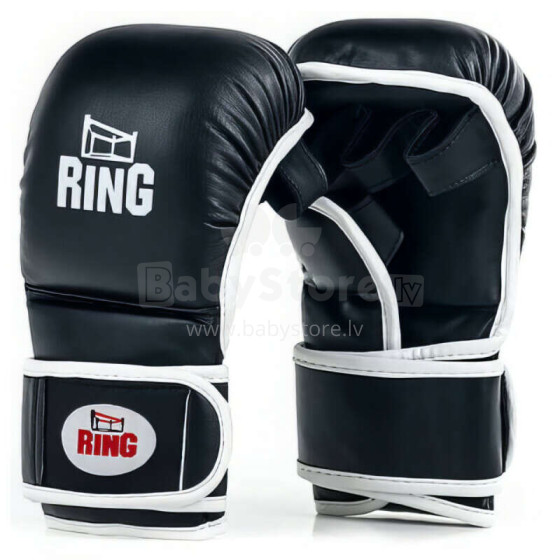 MMA перчатки Ring Wave (RR-60) XXL, черные