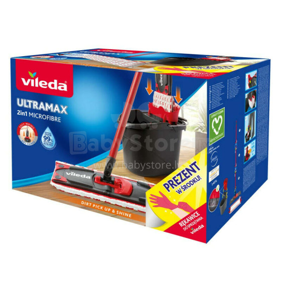 Vileda Vileda Ultramax BOX + cimdi