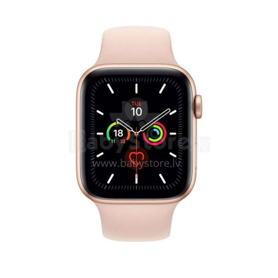 Fusion Silicone pulksteņa siksniņa Apple Watch 8 | 7 | 6 | 5 | 4 | 3 | 2 | SE (45 | 44 | 42mm) smilšu krāsa