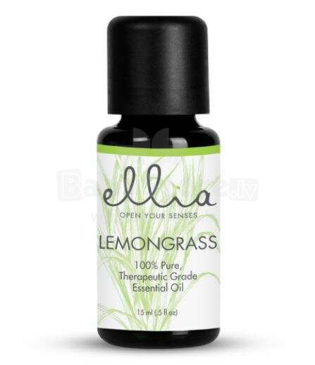 Ellia ARM-EO15LMG-WW2 Lemongrass 100% Pure Essential Oil - 15ml