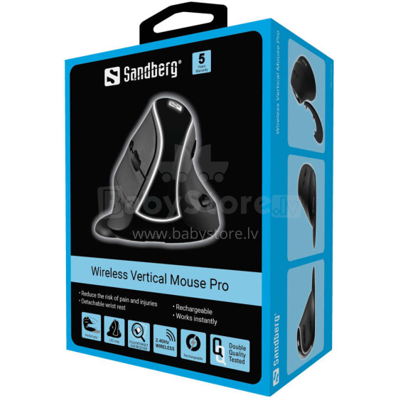 Sandberg 630-13 Wireless Vertical Mouse Pro