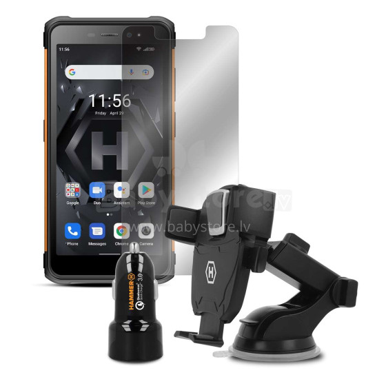 MyPhone Hammer Iron 4 Dual orange Extreme Pack