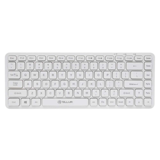 Tellur Mini Wireless Keyboard White