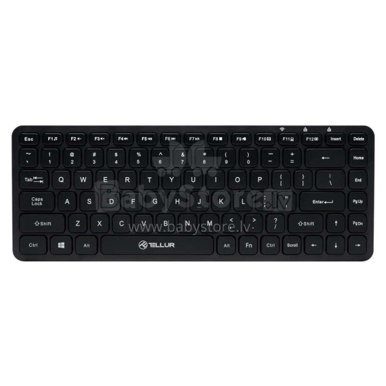 Tellur Mini Wireless Keyboard Black