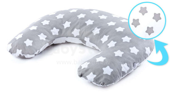 Pillow for Feeding – stars grey