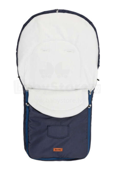 Romper Bag for Pushchair– navy polar fleece (95x40) 