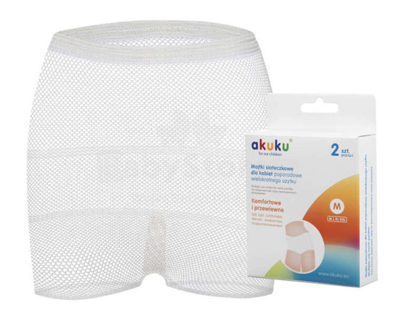 A0234 Multiple-use maternity mesh pants (size L, 2 pcs)