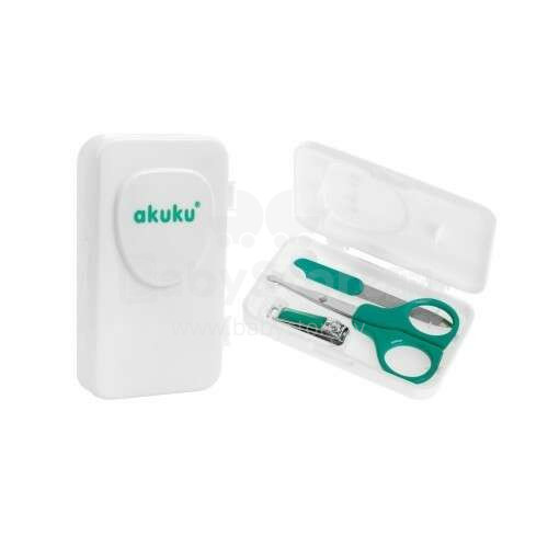 AKUKU Art.A0040 MINT Manicure set in case