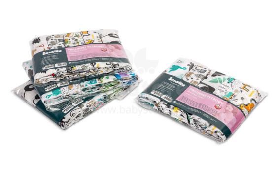 Overprinted tetra diapers 5-pack – boy