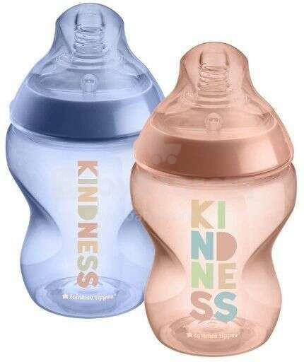 Closer to Nature 2 Baby Bottles 260ml 0 Month and +