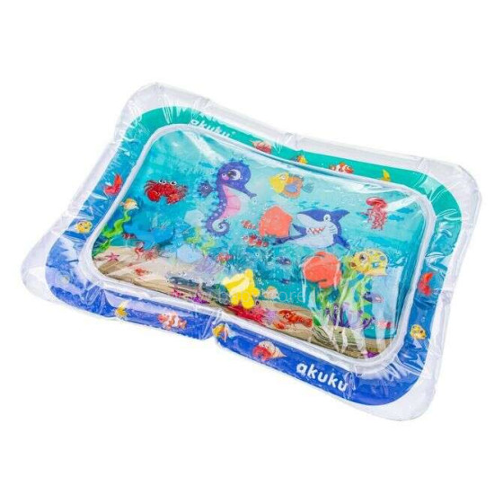 AKUKU Art.A0486 Inflatable water play mat for babies 67x49 cm