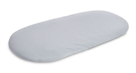 Jersey bedsheet for cradle GREY 90x40