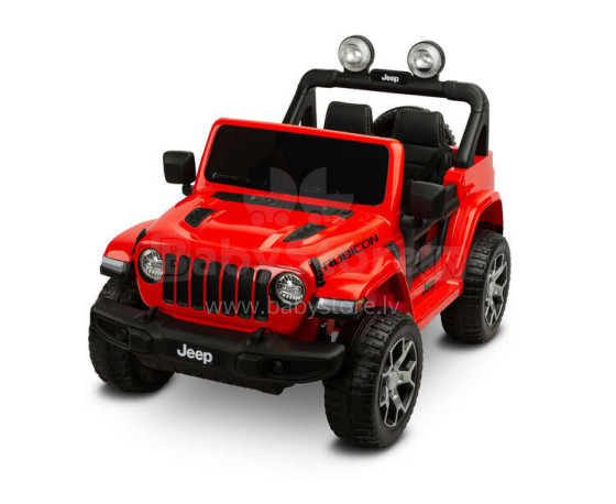 OFF-ROAD BATTERY VEHICLE JEEP RUBICON RED