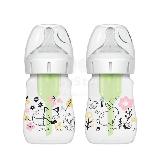 WB52016 WIDE BOTTLE 150ML OPTIONS PLUS 2-PACK FOREST