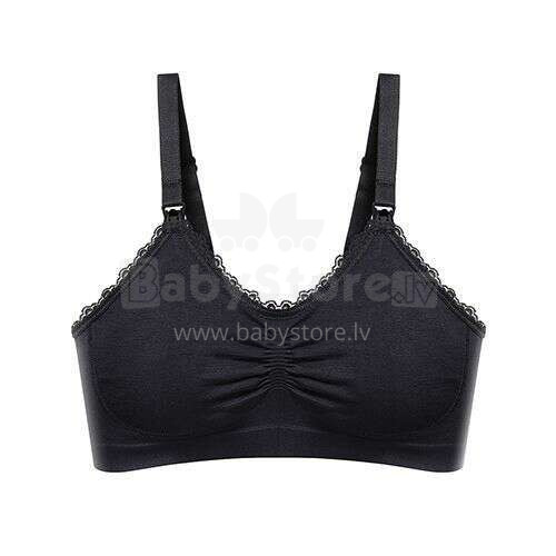 585/02 Nursing bra C75-80 Black