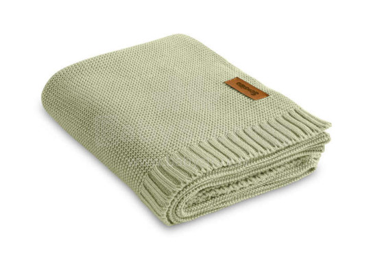 Bamboo and cotton blanket - Olive