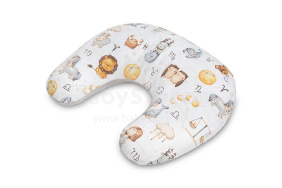 MUSLIN PILLOW FOR FEEDING - ZODIAC GREY