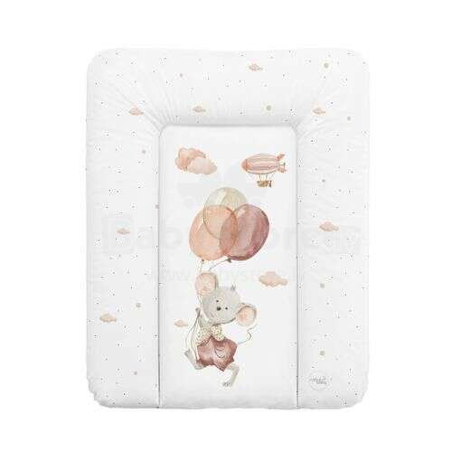 Ceba Baby Soft Art.168286 Basic Mouse  changing pad 50x70cm