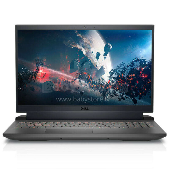 Portatīvais dators Dell G15 5520, i9-12900H/15.6 QHD 240Hz/32GB/1TB SSD/RTX 3070 Ti 8GB/Webcam/Win11 Home, Obsidian Black