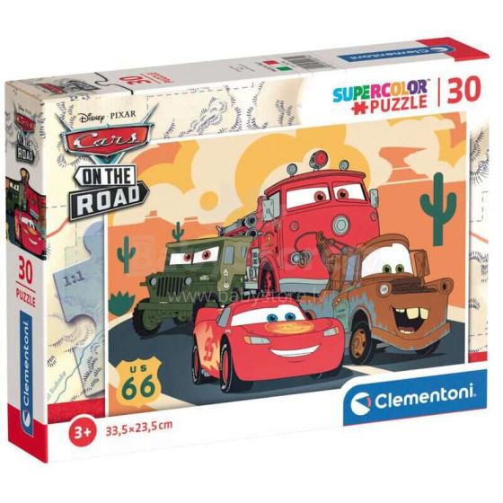 Clementoni Puzle Cars Art.20274 Puzle  ,30 gab