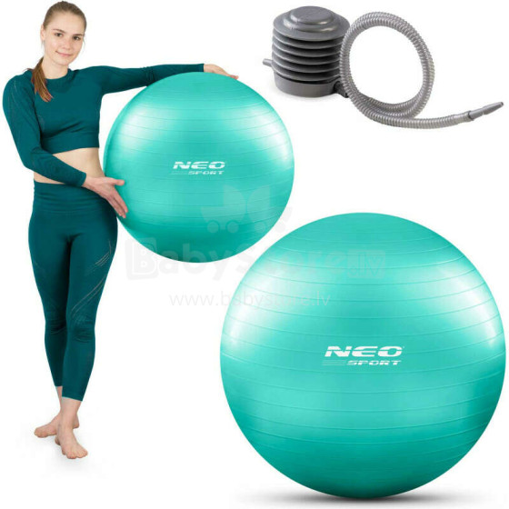 Fitball 65 cm NS-951 tirkīzs