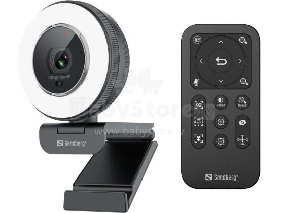 Sandberg 134-39 Streamer USB Webcam Pro Elite